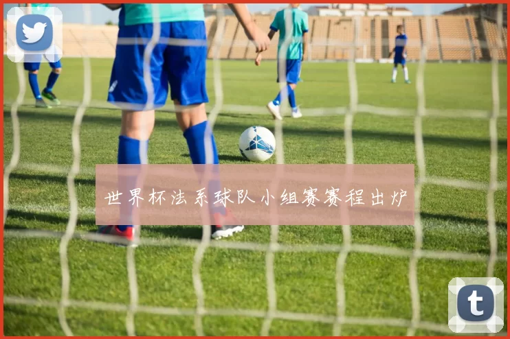 世界杯法系球队小组赛赛程出炉