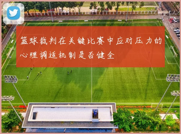 篮球裁判在关键比赛中应对压力的心理调适机制是否健全
