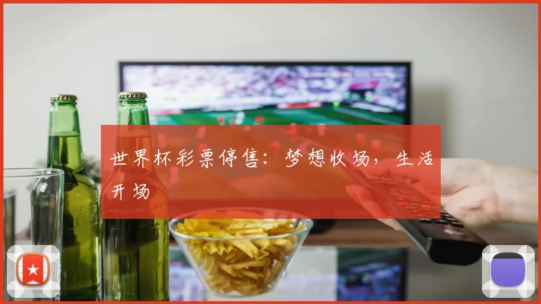 世界杯彩票停售:梦想收场,生活开场