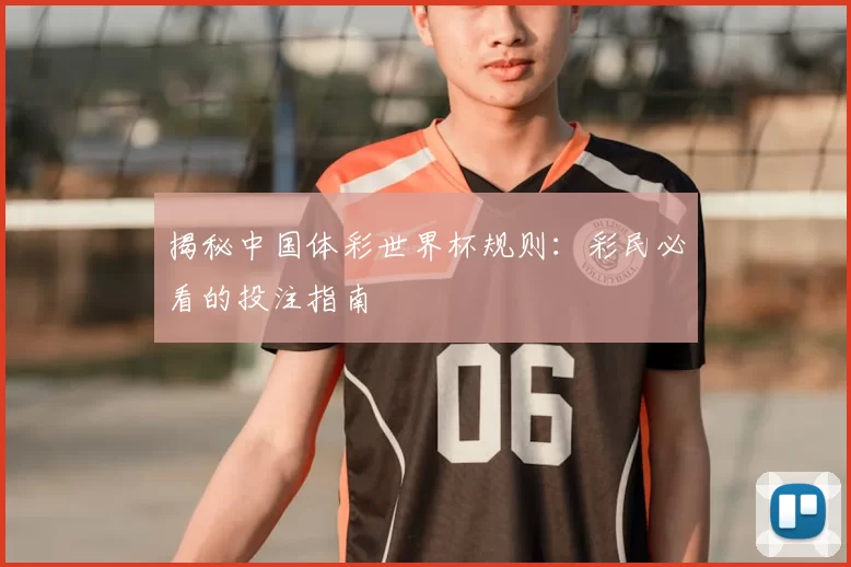 揭秘中国体彩世界杯规则：彩民必看的投注指南