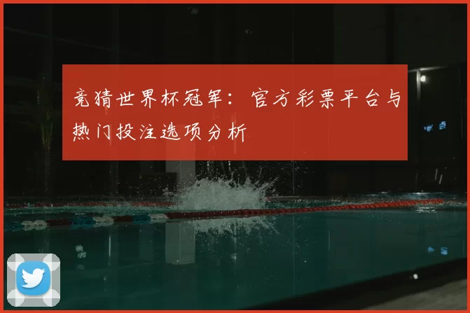 竞猜世界杯冠军:官方彩票平台与热门投注选项分析