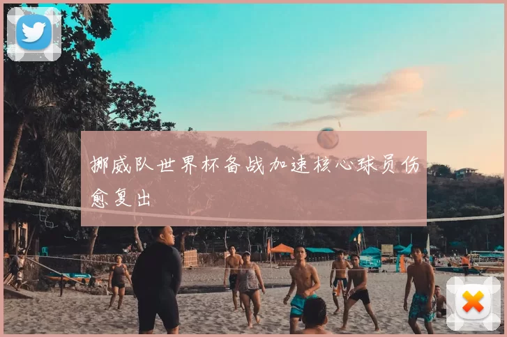 挪威队世界杯备战加速核心球员伤愈复出